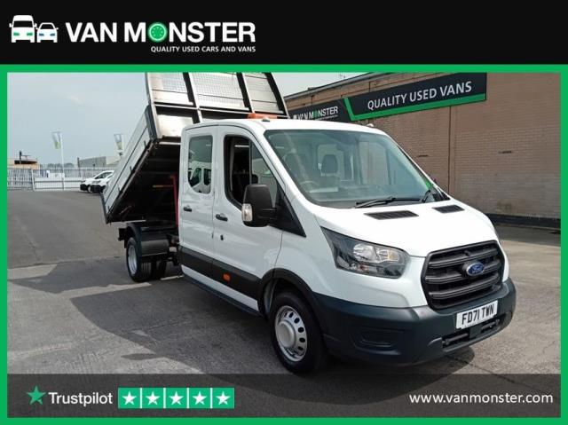 2022 Ford Transit 2.0 Ecoblue 130Ps Double Cab Tipper [1 Way] (FD71TWN)