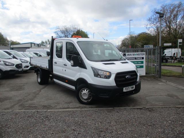 2022 Ford Transit 2.0 Ecoblue 130Ps Double Cab Tipper [1 Way] (FD71TWN) Image 2