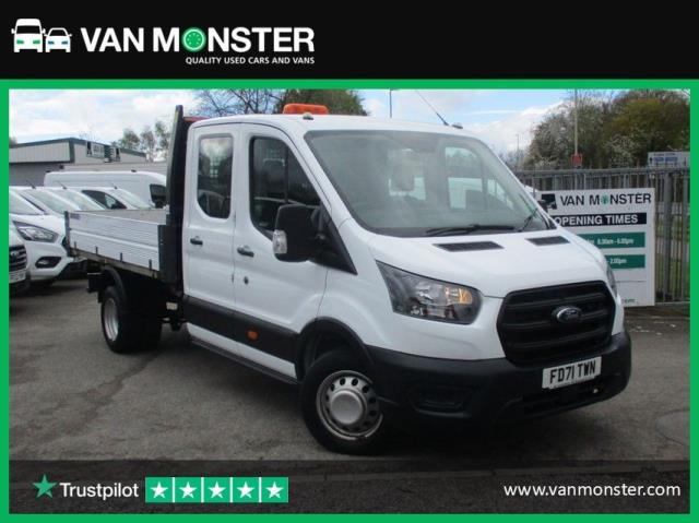 2022 Ford Transit 2.0 Ecoblue 130Ps Double Cab Tipper [1 Way] (FD71TWN)