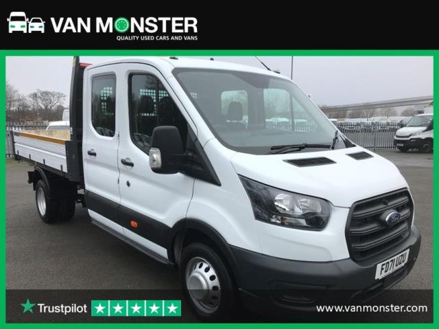 2022 Ford Transit 2.0 Ecoblue 130Ps Double Cab Tipper [1 Way] (FD71UZU)