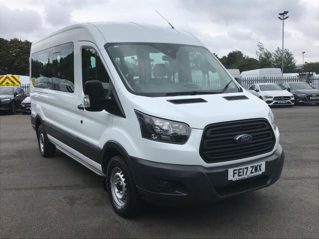 2017 Ford Transit 2.2 Tdci 125Ps H2 15 Seater mini-bus (FE17ZWX) Image 2