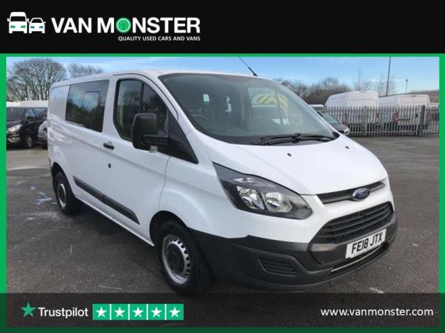 2018 Ford Transit Custom 2.0 Tdci 105Ps Low Roof D/Cab Van (FE18JTX)