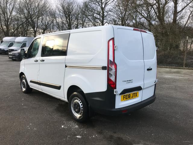 2018 Ford Transit Custom 2.0 Tdci 105Ps Low Roof D/Cab Van (FE18JTX) Image 7