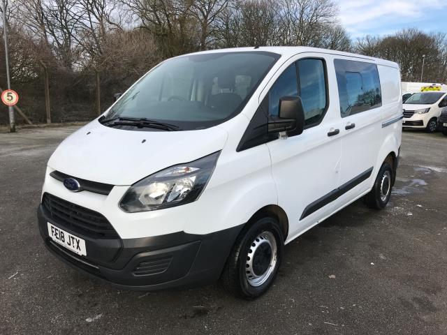 2018 Ford Transit Custom 2.0 Tdci 105Ps Low Roof D/Cab Van (FE18JTX) Image 3