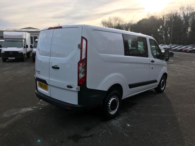 2018 Ford Transit Custom 2.0 Tdci 105Ps Low Roof D/Cab Van (FE18JTX) Image 10