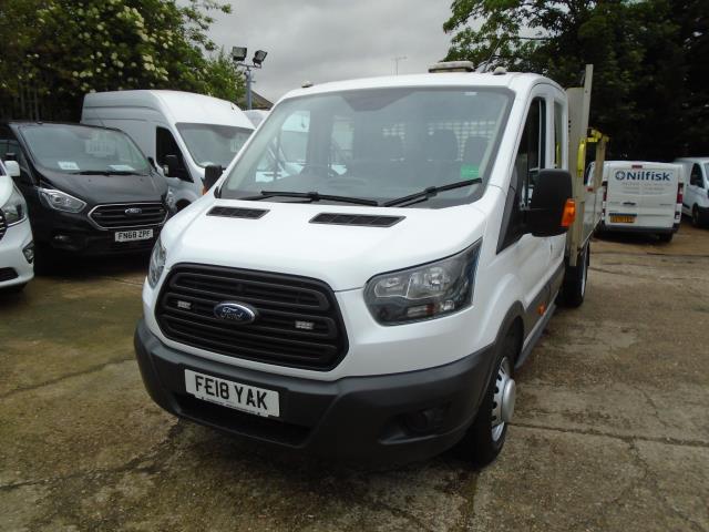 2018 Ford Transit 2.0 Tdci 130Ps Double Cab Chassis *LIMITED 70MPH* (FE18YAK) Image 3