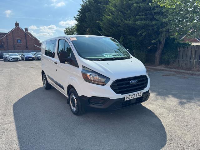 2023 Ford Transit Custom 2.0 Ecoblue 105Ps Low Roof D/Cab Leader Van (FE23YTZ) Image 2