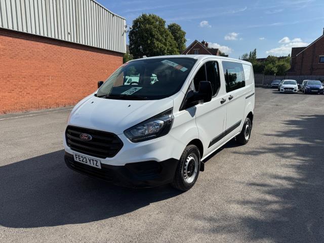 2023 Ford Transit Custom 2.0 Ecoblue 105Ps Low Roof D/Cab Leader Van (FE23YTZ) Image 4