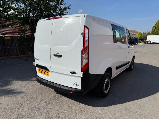 2023 Ford Transit Custom 2.0 Ecoblue 105Ps Low Roof D/Cab Leader Van (FE23YTZ) Image 9
