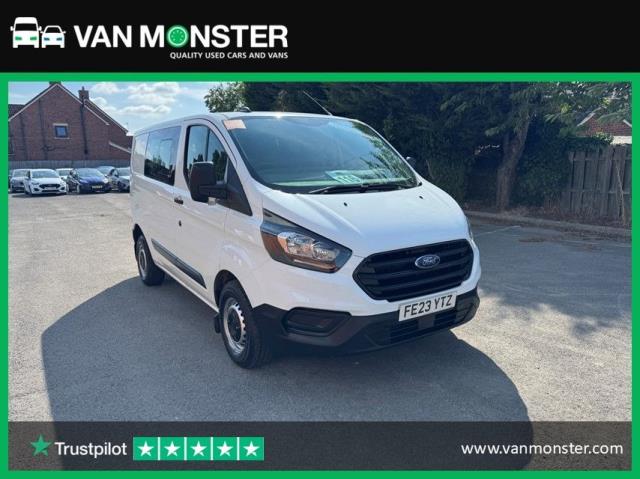 2023 Ford Transit Custom 2.0 Ecoblue 105Ps Low Roof D/Cab Leader Van (FE23YTZ)
