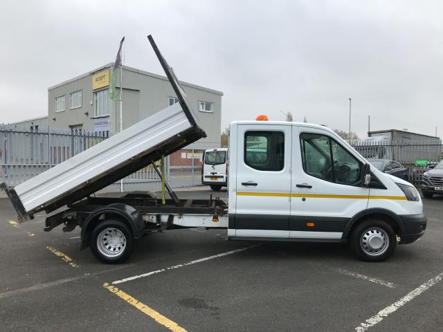 2018 Ford Transit T350 DOUBLE CAB TIPPER 130PS EURO 6 (FG18XKE) Image 5