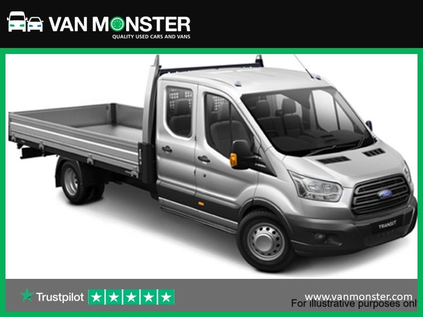 2022 Ford Transit 2.0 Ecoblue 130Ps Double Cab Tipper [1 Way] (FG22ETL)