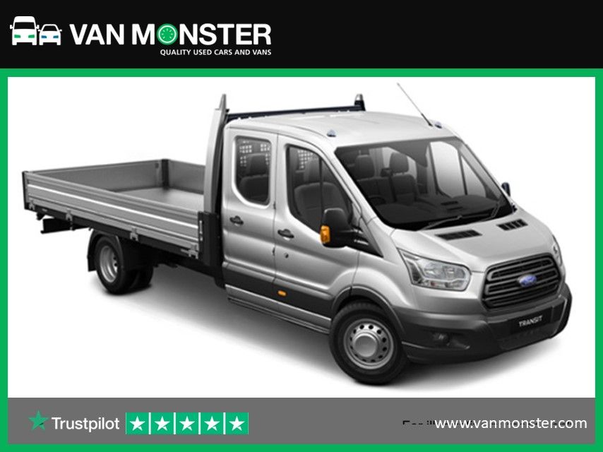 2022 Ford Transit 2.0 Ecoblue 130Ps Double Cab Tipper [1 Way] (FG22FWX)