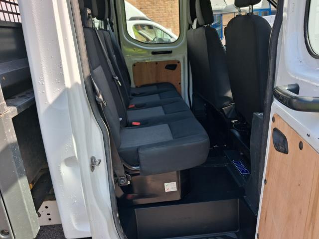 2022 Ford Transit 2.0 Ecoblue 130Ps Double Cab Tipper [1 Way] (FG22FWX) Image 25