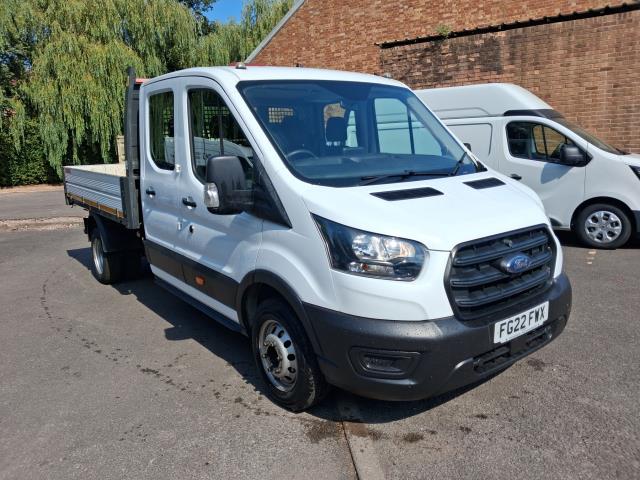 2022 Ford Transit 2.0 Ecoblue 130Ps Double Cab Tipper [1 Way] (FG22FWX) Image 2