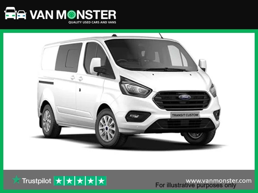 2019 Ford Transit Custom 2.0 Ecoblue 170Ps Low Roof D/Cab Limited Van (FG69ZWS)