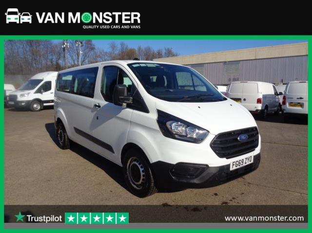 2019 Ford Transit Custom 2.0 Ecoblue 130Ps Low Roof Kombi Leader Van (FG69ZYO)