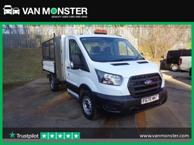 2021 Ford Transit 2.0 Ecoblue 130Ps S/Cab Tipper (With Cage) (FG70WKT)