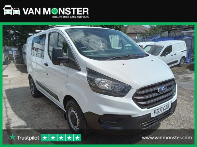 2021 Ford Transit Custom 2.0 Ecoblue 105Ps Low Roof D/Cab Leader Van (FG71CZB)