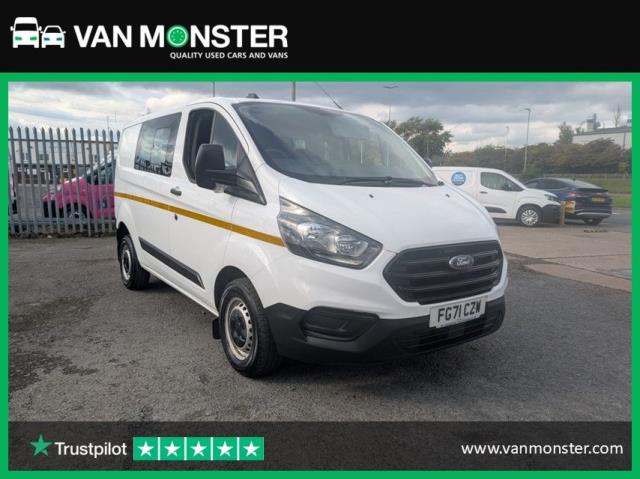 2021 Ford Transit Custom 2.0 Ecoblue 105Ps Low Roof D/Cab Leader Van L1 (FG71CZW)