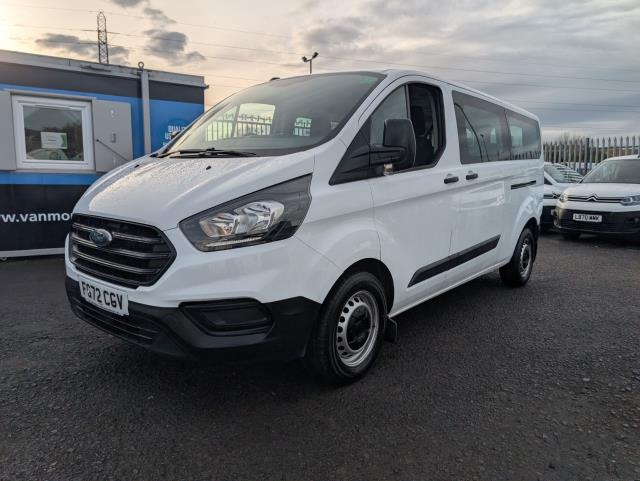 2022 Ford Transit Custom 2.0 Ecoblue 130Ps Low Roof Kombi Leader Van L2 *9seater* (FG72CGV) Image 4