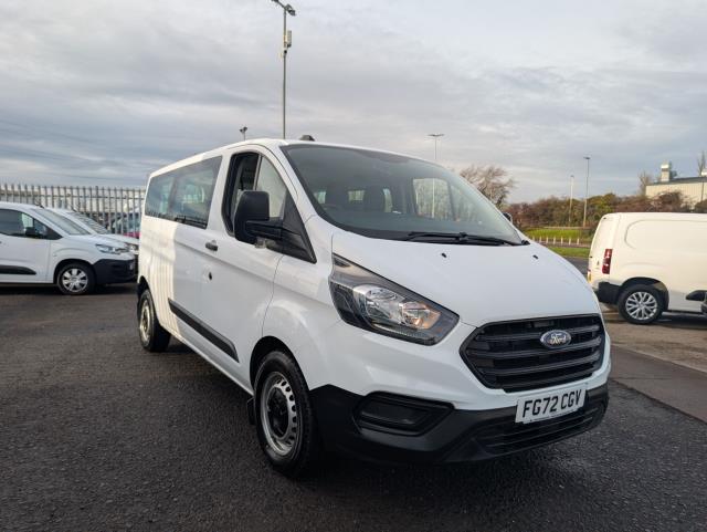 2022 Ford Transit Custom 2.0 Ecoblue 130Ps Low Roof Kombi Leader Van L2 *9seater* (FG72CGV) Image 2