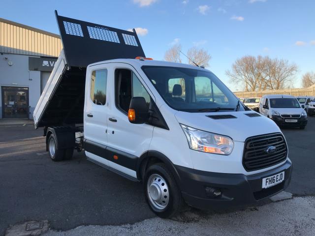 2016 Ford Transit T350 DOUBLE CAB TIPPER 125PS EURO 5 (FH16EJD)