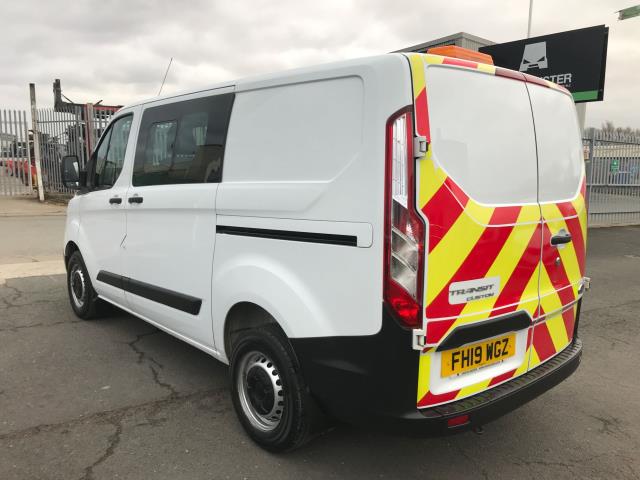 2019 Ford Transit Custom 300 L1 2.0TDCI 105PS LOW ROOF DOUBLE CAB EURO 6 (limited to 70) (FH19WGZ) Thumbnail 4
