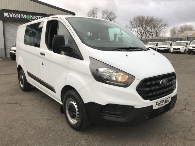 2019 Ford Transit Custom 300 L1 2.0TDCI 105PS LOW ROOF DOUBLE CAB EURO 6 (limited to 70) (FH19WGZ)