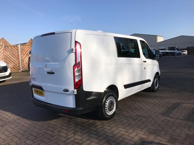 2019 Ford Transit Custom 2.0 TDCI 105PS SWB LOW ROOF D/CAB VAN EURO 6 (FH19WHD) Image 9