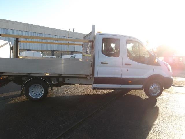 2019 Ford Transit 350 L3 2.0 TDCi 130PS Double Cab Dropside (FJ19YBW) Image 11
