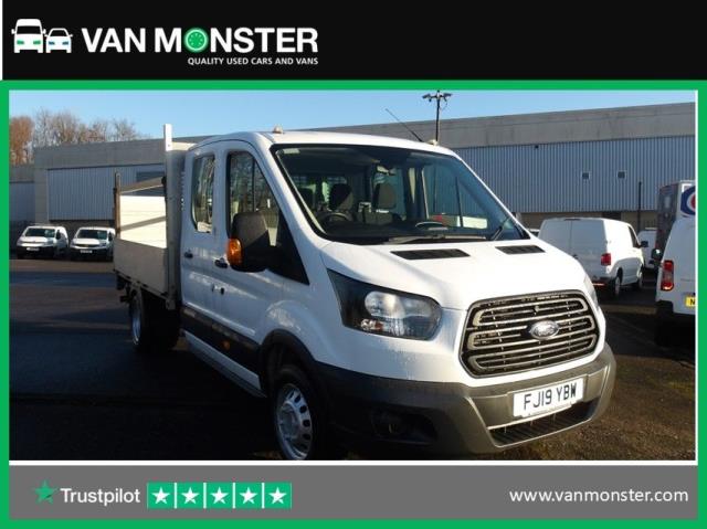 2019 Ford Transit 350 L3 2.0 TDCi 130PS Double Cab Dropside (FJ19YBW)