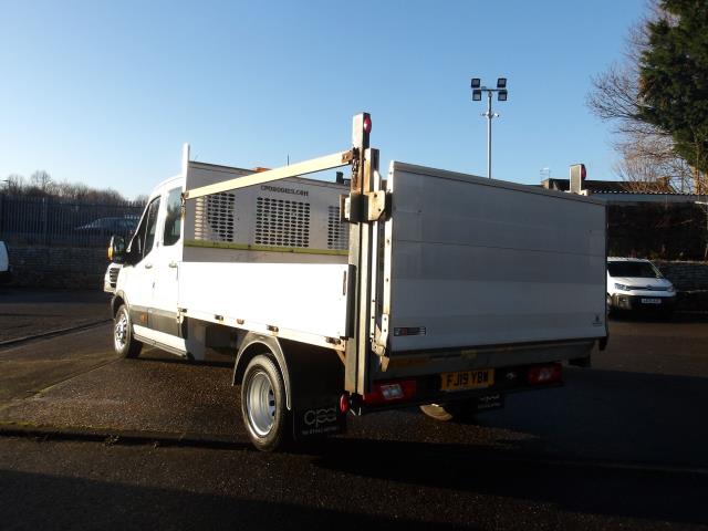 2019 Ford Transit 350 L3 2.0 TDCi 130PS Double Cab Dropside (FJ19YBW) Image 7
