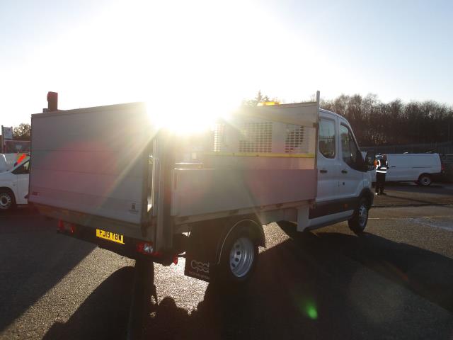 2019 Ford Transit 350 L3 2.0 TDCi 130PS Double Cab Dropside (FJ19YBW) Image 9