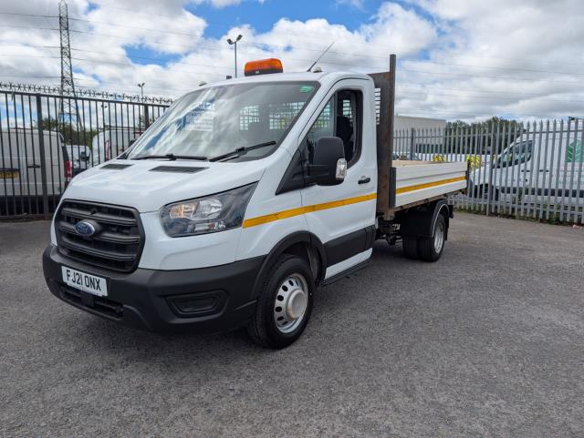 2021 Ford Transit 2.0 Ecoblue 130Ps Single cab Tipper (FJ21ONX) Image 4