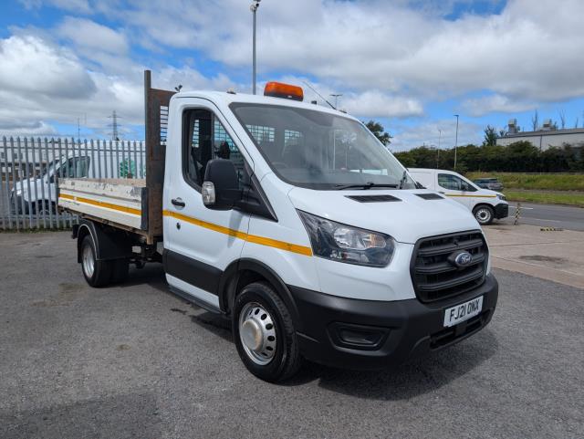 2021 Ford Transit 2.0 Ecoblue 130Ps Single cab Tipper (FJ21ONX) Image 2