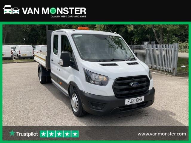 2021 Ford Transit 2.0 Ecoblue 130Ps Double Cab Tipper (FJ21OPN)