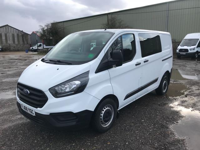 2018 Ford Transit Custom 2.0 Tdci 105Ps Low Roof D/Cab Van Euro 6 Limited to 70MPH (FJ68YGC) Image 3
