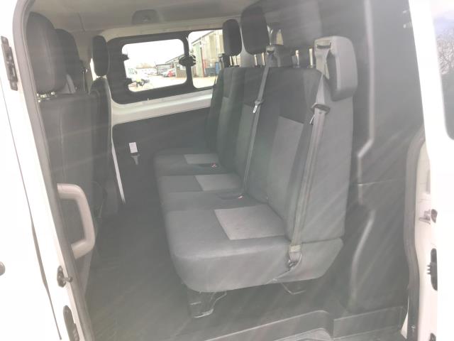 2018 Ford Transit Custom 2.0 Tdci 105Ps Low Roof D/Cab Van Euro 6 Limited to 70MPH (FJ68YGC) Image 10