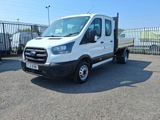 2021 Ford Transit 2.0 Ecoblue 130Ps Double Cab Tipper (FL21AVN) Image 3