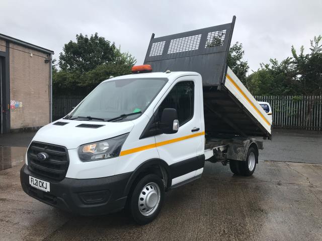 2021 Ford Transit T350 SINGLE CAB TIPPER 130PS EURO 6 (FL21CKJ) Image 3