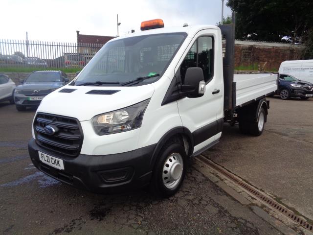 2021 Ford Transit 350 L2 RWD 2.0 Ecoblue 130PS Leader Tipper (1 Way) (FL21CKK) Image 3