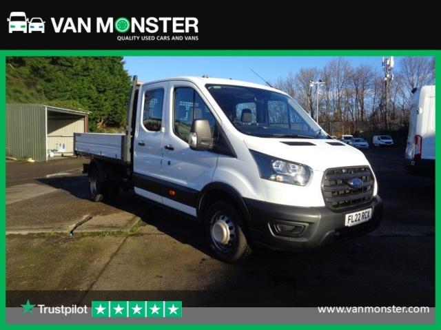 2022 Ford Transit 2.0 Ecoblue 130Ps Double Cab Tipper [1 Way] (FL22RCX)