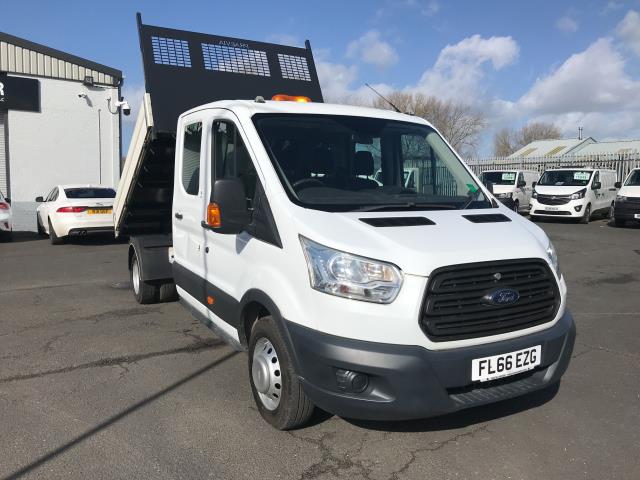2016 Ford Transit T350 DOUBLE CAB TIPPER 125PS EURO 5 (FL66EZG)