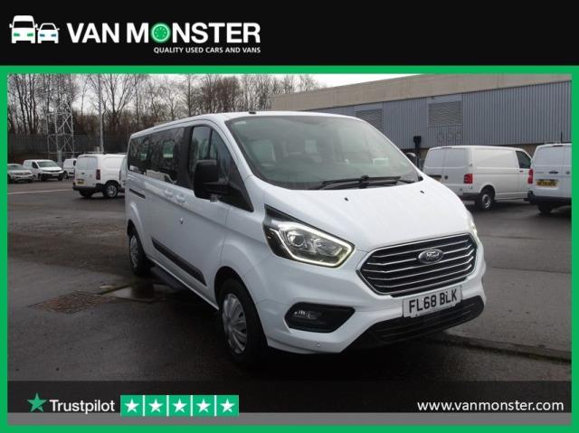 2018 Ford Tourneo Custom 2.0 Ecoblue 130Ps Low Roof 9 Seater (FL68BLK)