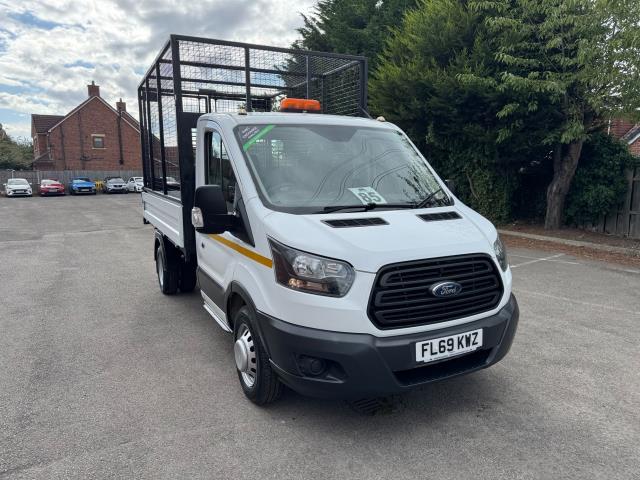 2020 Ford Transit T350 SINGLE CAB TIPPER 130PS EURO 6 CAGE (FL69KWZ) Image 3