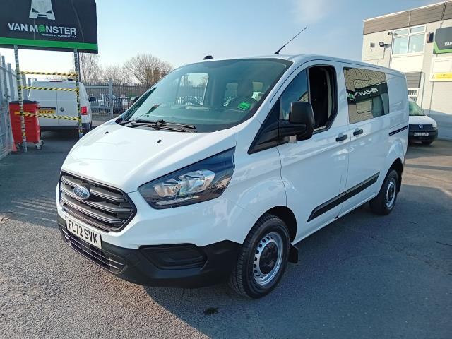 2022 Ford Transit Custom 300 L1 2.0TDCI 105PS LOW ROOF DOUBLE CAB EURO 6 (FL72SVK) Image 3