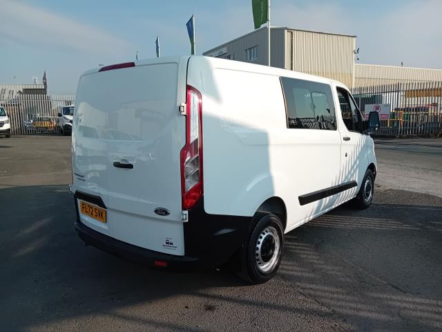 2022 Ford Transit Custom 300 L1 2.0TDCI 105PS LOW ROOF DOUBLE CAB EURO 6 (FL72SVK) Image 4