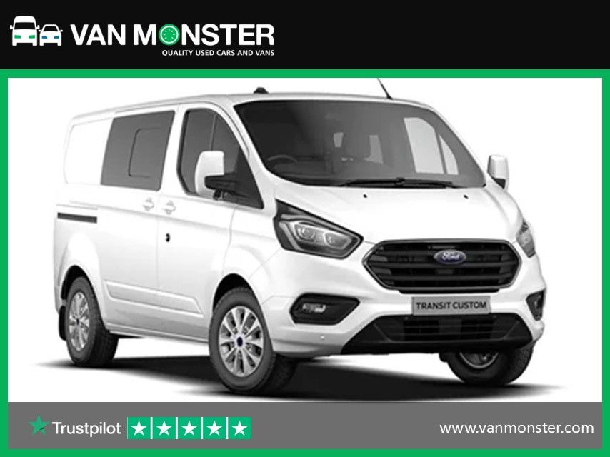 2022 Ford Transit Custom 2.0 Ecoblue 105Ps Low Roof D/Cab Leader Van (FL72SWY)