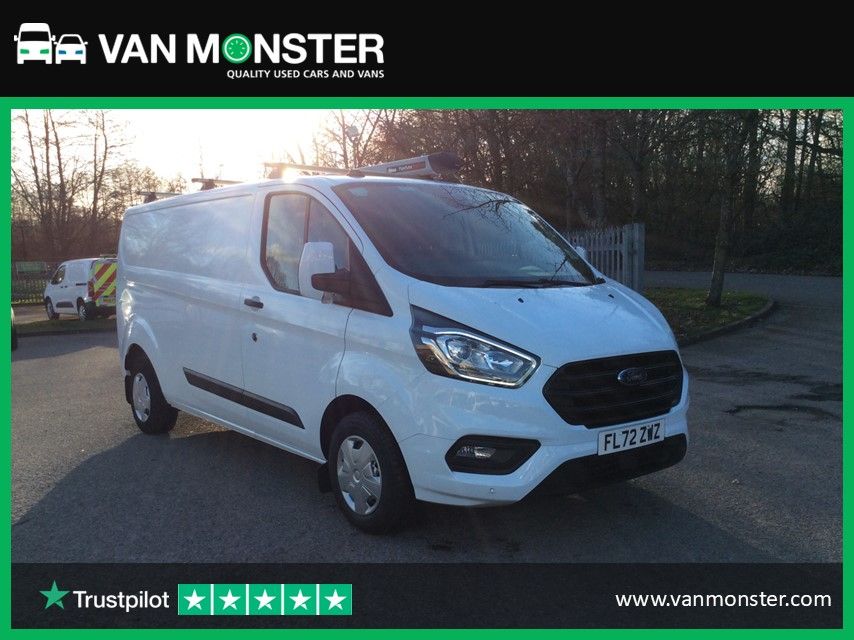 2022 Ford Transit Custom 2.0 Ecoblue 130Ps Low Roof Trend Van (Limited 70MPH) (FL72ZWZ)